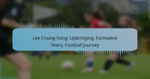 Lee Chung-Yong: Upbringing, Formative Years, Football Journey